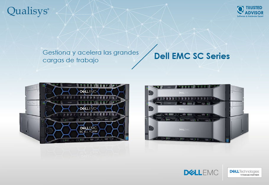 Gestiona y acelera las grandes cargas de trabajo con Dell EMC SC Series - Image